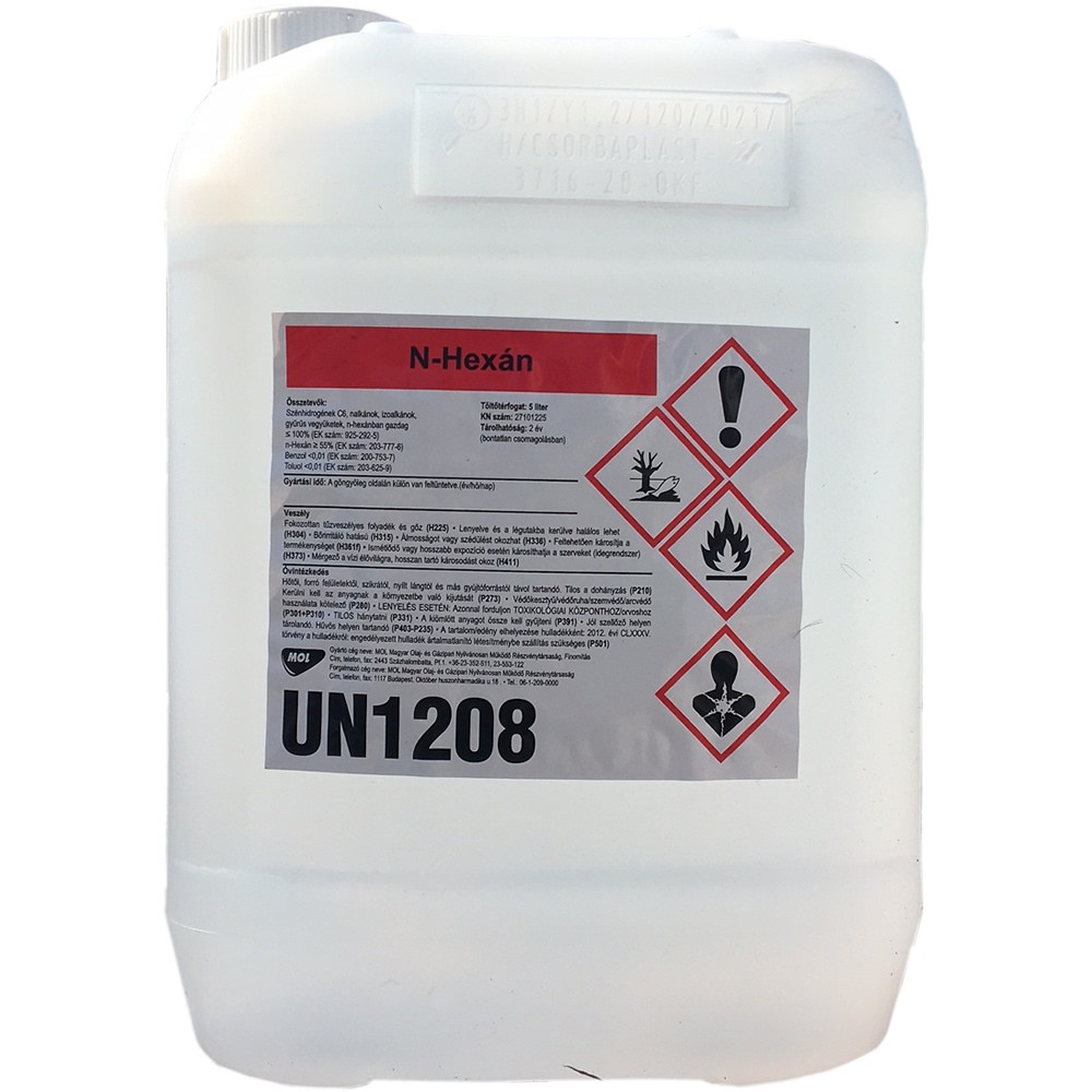 Strandhexan N-Hexan 95% Reinst Ve = 1 Liter – WDXO