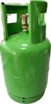 Refillable bottle with 1 valve 12.3L